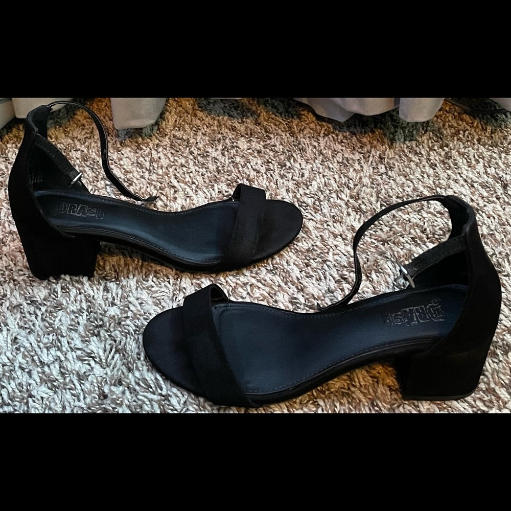 Brash Black High Heels Women's Size 6